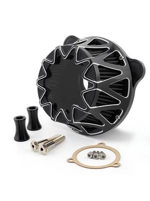 【並行輸入品】 ハーレースポーツスターxl883用エアフィルタークリーナーキット ソフテイルファットボーイdyna fxr ツーリング 電気 ストリートグライドロード_1