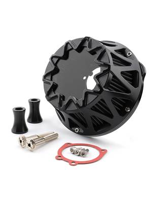 【並行輸入品】 ハーレースポーツスターxl883用エアフィルタークリーナーキット ソフテイルファットボーイdyna fxr ツーリング 電気 ストリートグライドロード_2