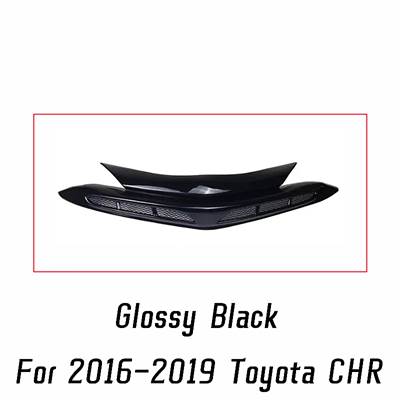 並行輸入品】 フロントバンパーグリル absブラックカーボン レーシング