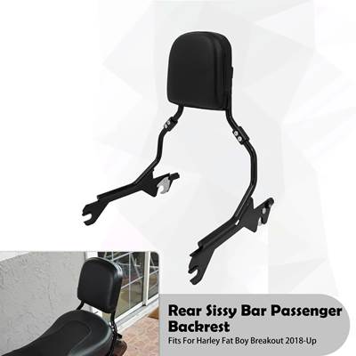 【並行輸入品】 バイク 助手席 カバー付き ハーレーソフトテール flfb fxbr 2018以降の画像