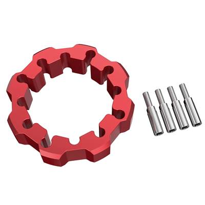 【並行輸入品】 Nicecnc-atv前輪リアハブ polaris sportsman 500 600 700 800 2004-2006 predator 500 2003 magnum 02-05用セントリックスペーサーの画像