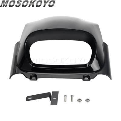 【並行輸入品】 バイク用LEDヘッドライトアセンブリ ハイビームロービームランプ フロントカバーカバー ハーレーm8ソフトテールファットボブfxfb用フェアリングの画像