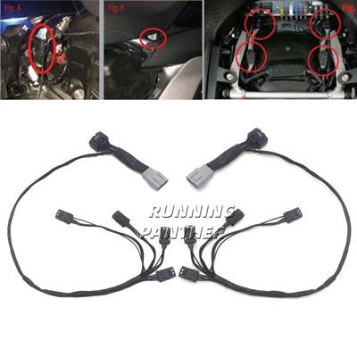【並行輸入品】 LEDテールライト ブレーキライト ウィンカー ホンダgolding gl1800 2021 2022 2023の画像