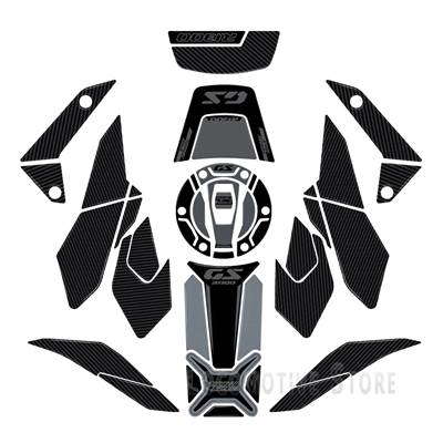 専用 3枚 並行輸入品】 BMW r1300gs trophy 燃料タンク 装飾ステッカー用3D