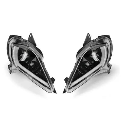 【並行輸入品】 ヤマハ用LEDヘッドライト DRLウィンカーライト 700 700r yfz450 yfz450r yfz450x wolry 450 350 250 350-2006の画像