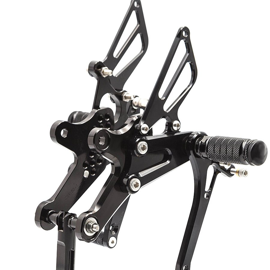 【並行輸入品】 オートバイ カスタム フットレストフットレストリアセットホンダCBR150 CBR150R CBR125 CBR 125 2004 2005 2006 2007 2008 2009 2010の画像