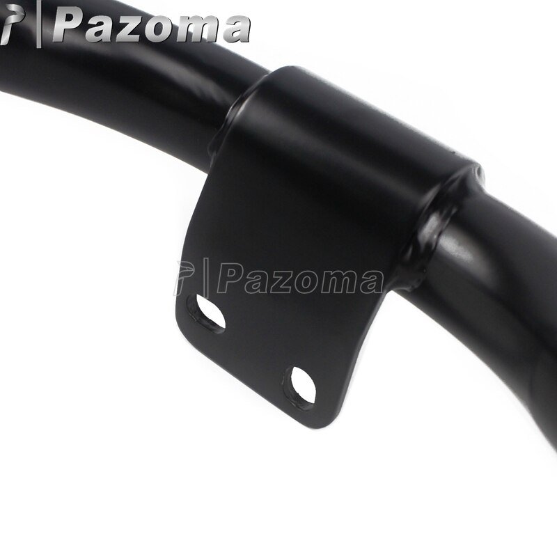 【並行輸入品】 ハーレースポーツスター 黒 オートバイ バイク ハイウェイバーフロントエンジンガード 1200 883 xl 48 72 アイアン 883 XL883N superlow XL883の画像