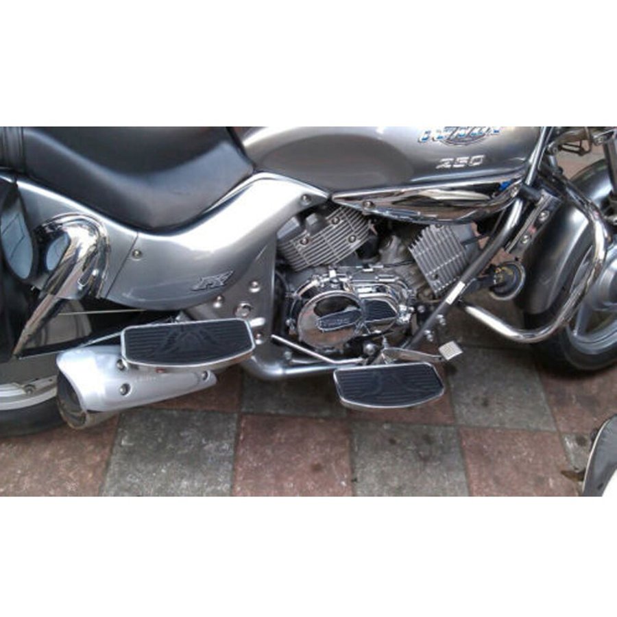 【並行輸入品】 オートバイ バイク フロントライダー リアフットペグ floorboards for Kawukollo 400 800 900 vn400 vn800 vn900 クラシック カスタム_3