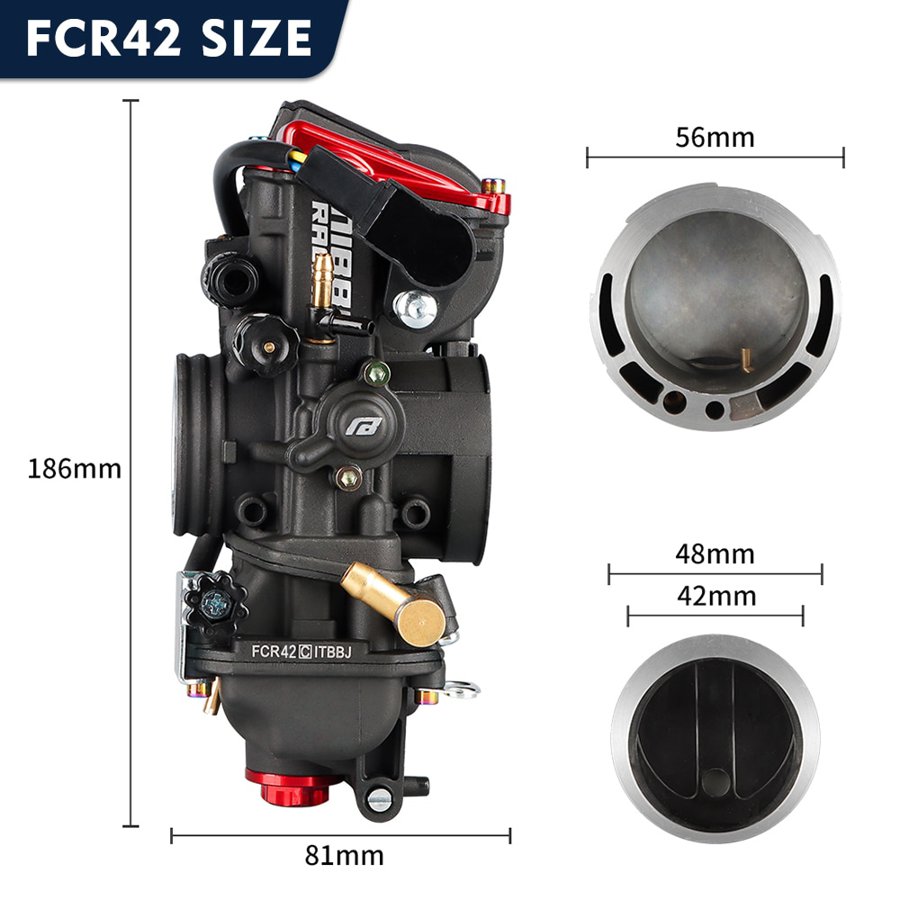 並行輸入品】 Nibbi FCR36 39 42ミリメートル キャブレター 4