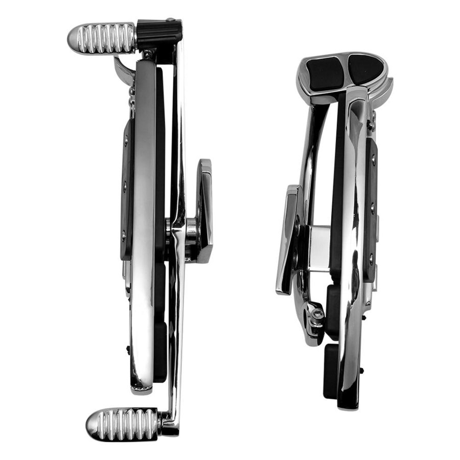 【並行輸入品】 ホンダゴールドウイング gl1800 & f6b01-17 ヴァルキリー14-15 クローム オートバイ ドライバーフットボードキット_4