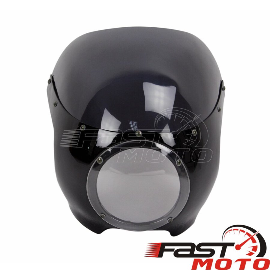 【並行輸入品】 カフェレーサー ヘッドライト フェアリング ウインドスクリーン ハーレースポーツスター 883 1200 xl dyna_8