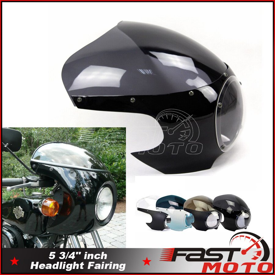 【並行輸入品】 カフェレーサー ヘッドライト フェアリング ウインドスクリーン ハーレースポーツスター 883 1200 xl dyna_7