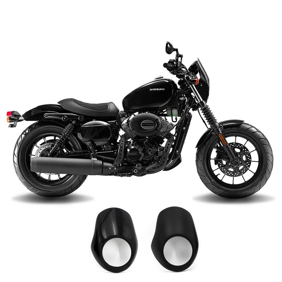 【並行輸入品】 Hoosung gv125s gv300s オートバイ ヘッドライト ウィンドスクリーンカバー absプラスチック スクリーン フェード フロントガラス_3
