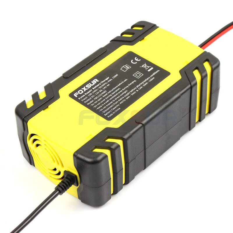 並行輸入品】 フル 自動車 バッテリー充電器12v 8A 24v 4A パルス 修理