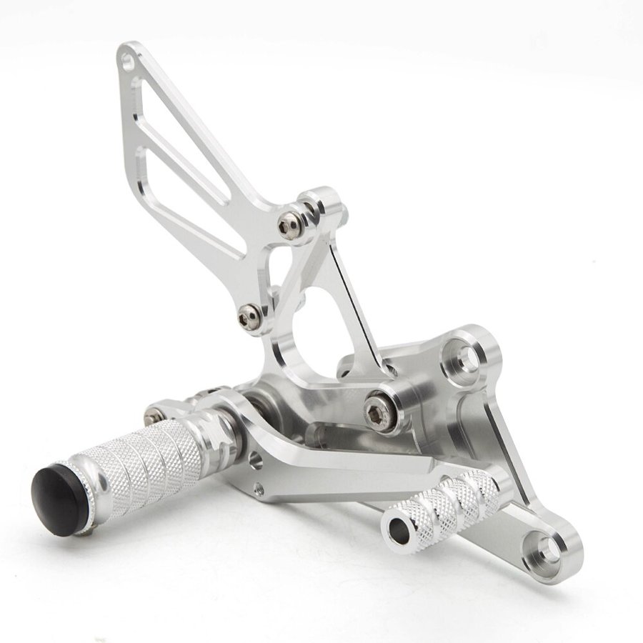 【並行輸入品】 バックステップキット 6ポジション▽cncアルミ削り出し 高品質アルマイト ホンダvfr400 nc30 rvf400 nc35の画像