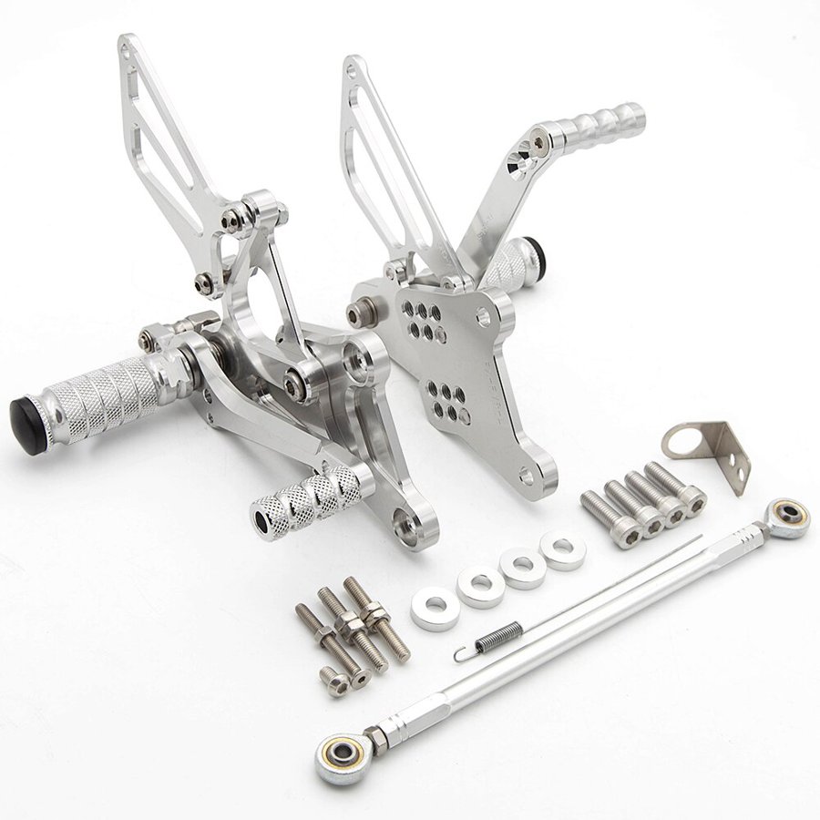 【並行輸入品】 バックステップキット 6ポジション▽cncアルミ削り出し 高品質アルマイト ホンダvfr400 nc30 rvf400 nc35の画像