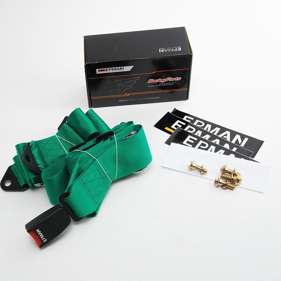 並行輸入品】 カラー 4点式シートベルト レーシングハーネス
