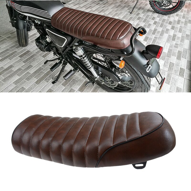 [新品] MILAD customs カフェレーサーカスタムシート シングルシートYAMAHA SR400/ GN EN XS XJ GB BMW R100 エストレア クラブマン