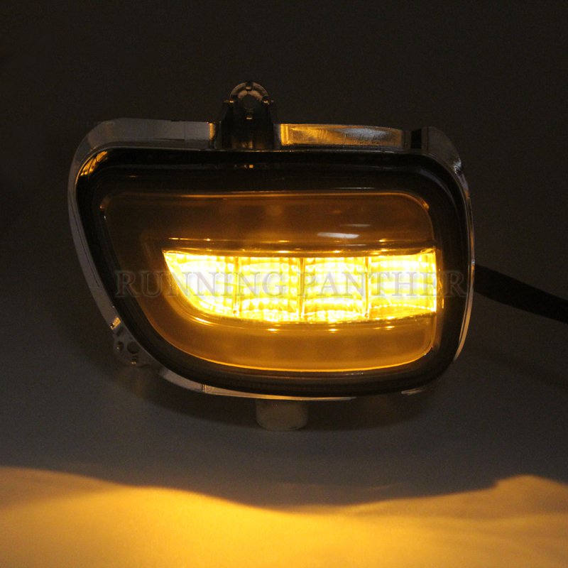 【並行輸入品】 ホンダ オートバイ led フロント ウインカー ゴールドウイング gl1800 f6b 2001-2017 透明 スモーク_5