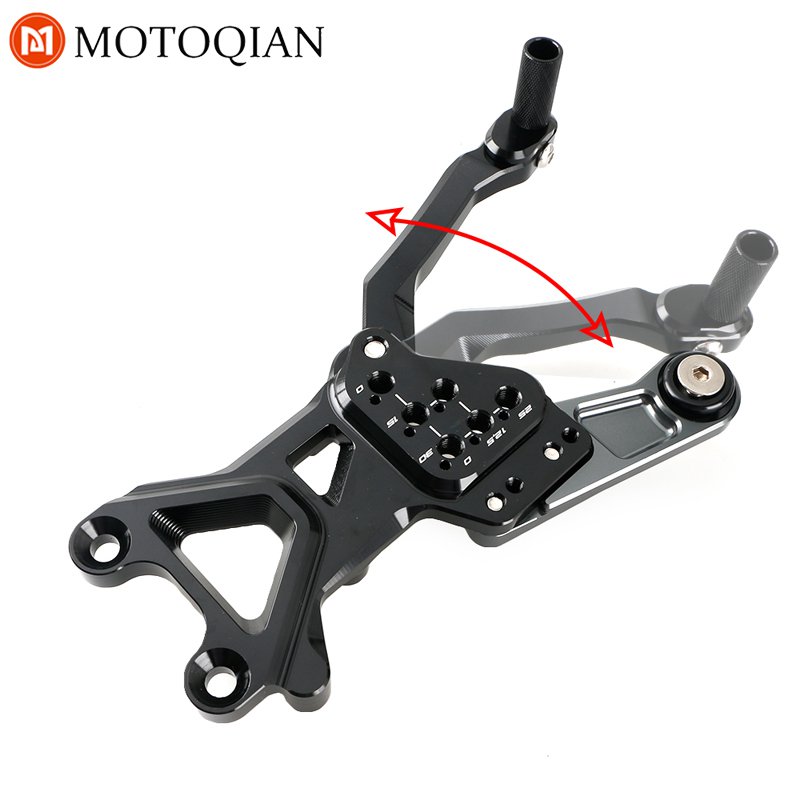 【並行輸入品】 BMW フットレスト ペダル S1000rr s1000 rr 2019 2020 調整可能 アルミニウム CNC s1000rの画像