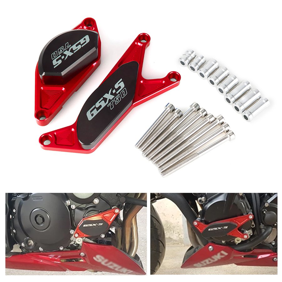 【並行輸入品】 スズキ エンジンガードケース クラッシュステータカバー プロテクター gsx GSX-S750 s 750 S750 cnc 2015 2016 2017 2018 2019_8