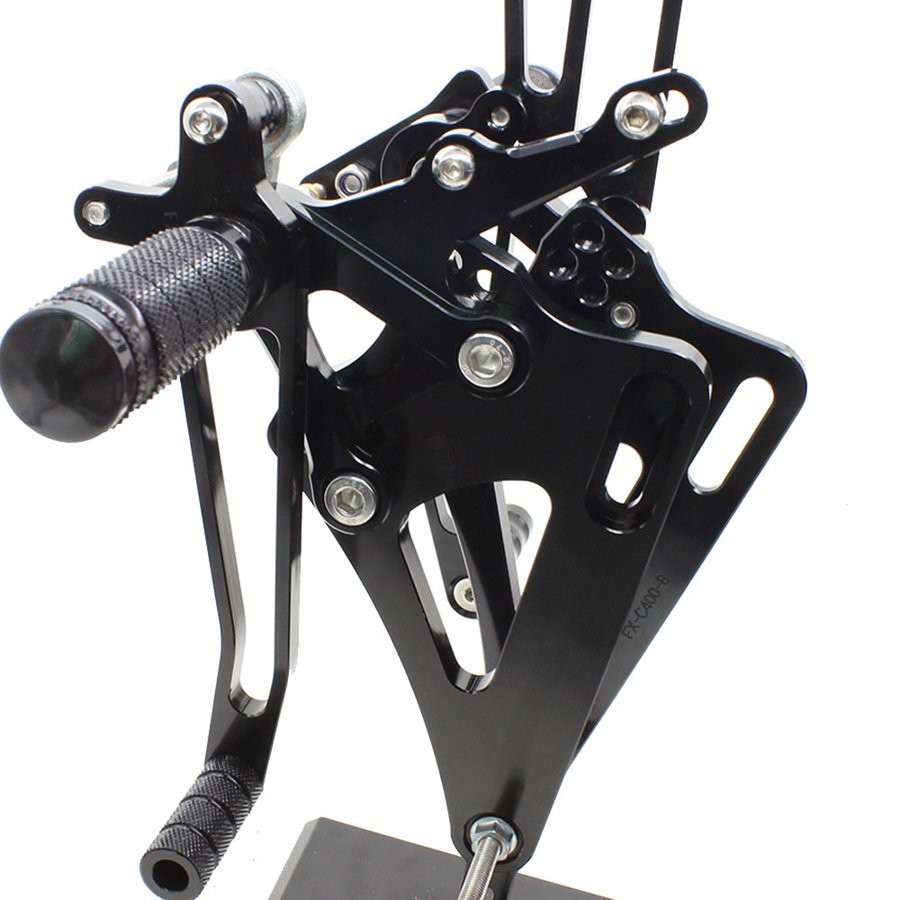 【並行輸入品】 ホンダ オートバイ 足ペグフットレストペダル 休息セット フットレスト Rearset CB400SF CB400 CB 400 VTEC 1 2 3 1990-1997 CNCの画像
