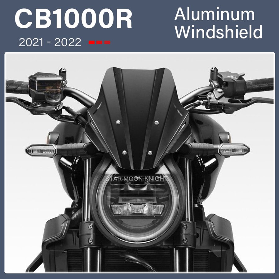【並行輸入品】 ホンダ オートバイ ウィンドシールド デフレクター フロントガラス アルミニウム cb1000r cb1000 rb 1000 r 2021 2022_5