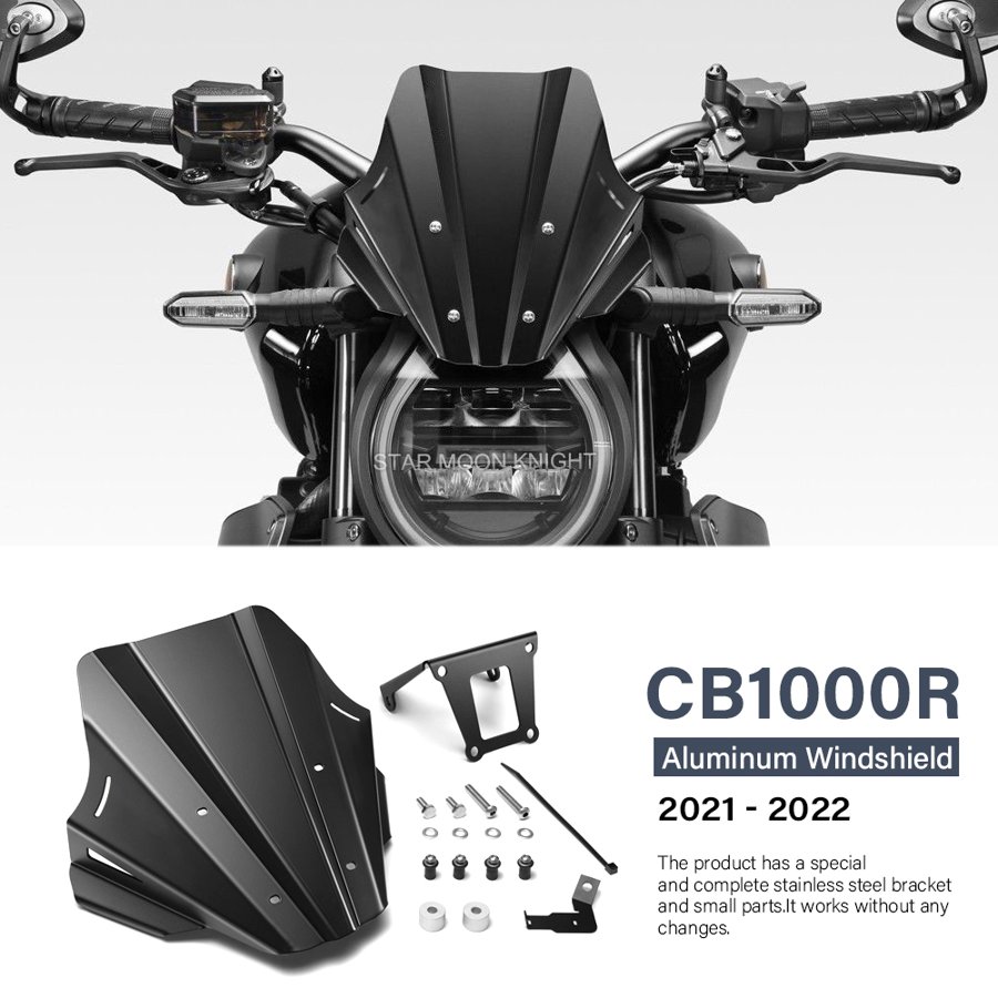 【並行輸入品】 ホンダ ヘッドライト ウィンドシールドデフレクター cb1000r cb1000 rb 1000 r 2021 2022 調整可能_4