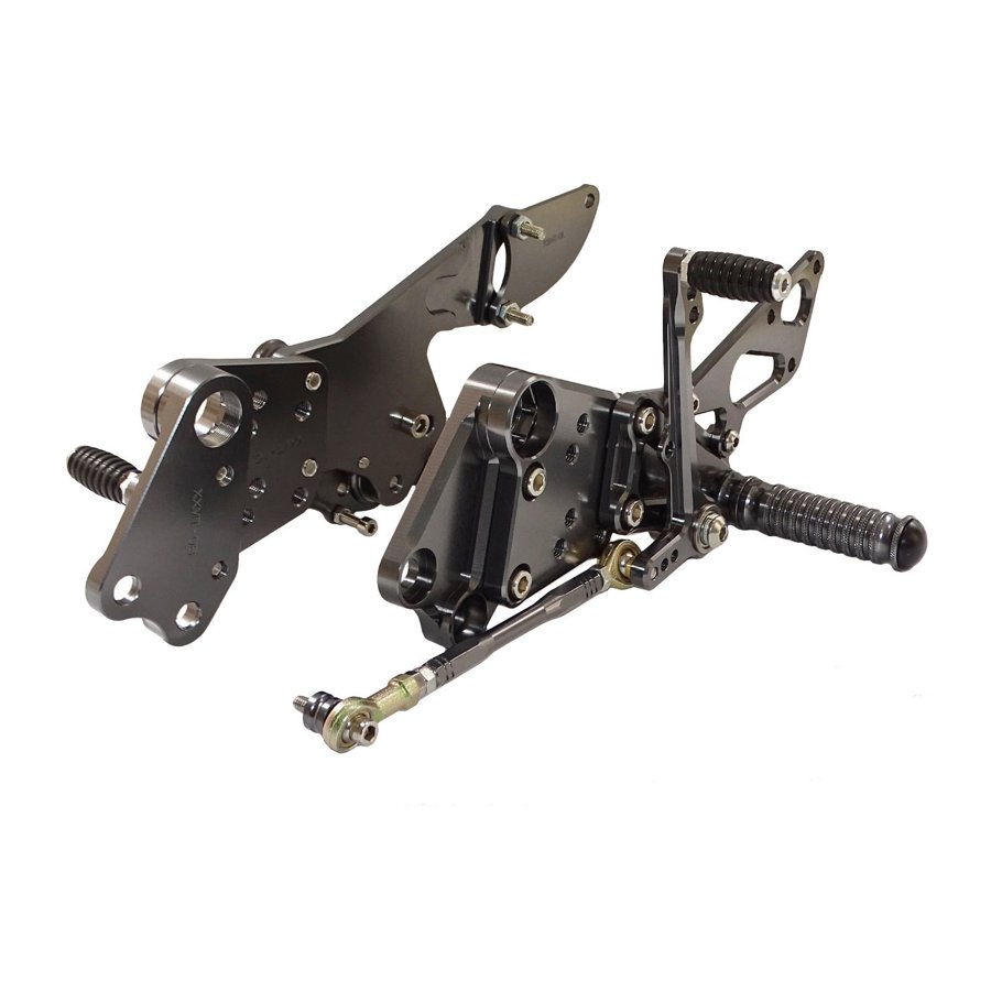 【並行輸入品】 Ktm オートバイ リアフットレストペダル 調整可能 duke TAORIDER-MOTO 125 200 duke125 duke200 duke390 390-2013 2017の画像