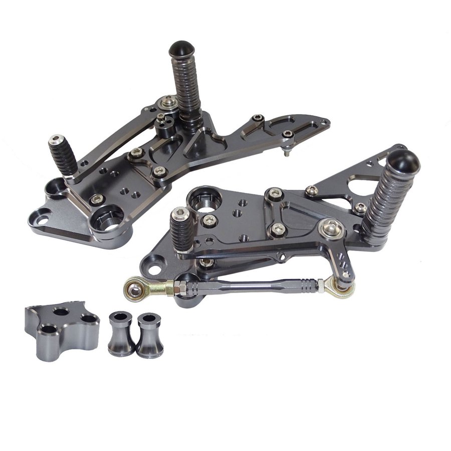 【並行輸入品】 Ktm オートバイ リアフットレストペダル 調整可能 duke TAORIDER-MOTO 125 200 duke125 duke200 duke390 390-2013 2017の画像