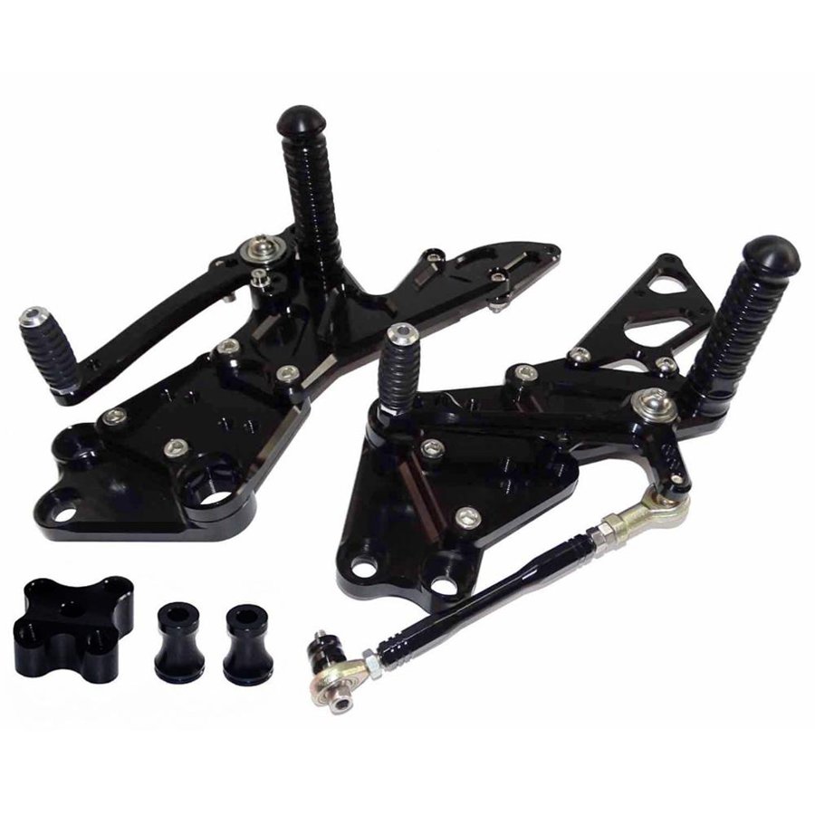 【並行輸入品】 Ktm オートバイ リアフットレストペダル 調整可能 duke TAORIDER-MOTO 125 200 duke125 duke200 duke390 390-2013 2017の画像