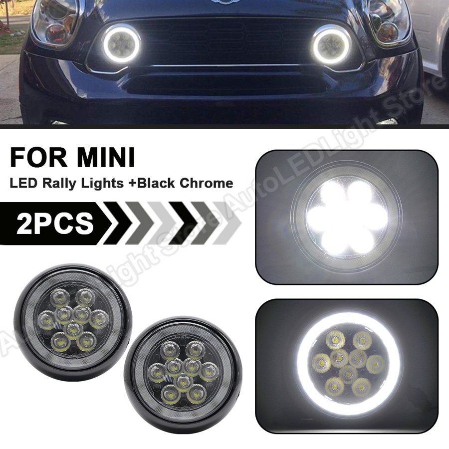 並行輸入品】 ミニクーパー ヘッドライト ハローリング R55 r56 r57