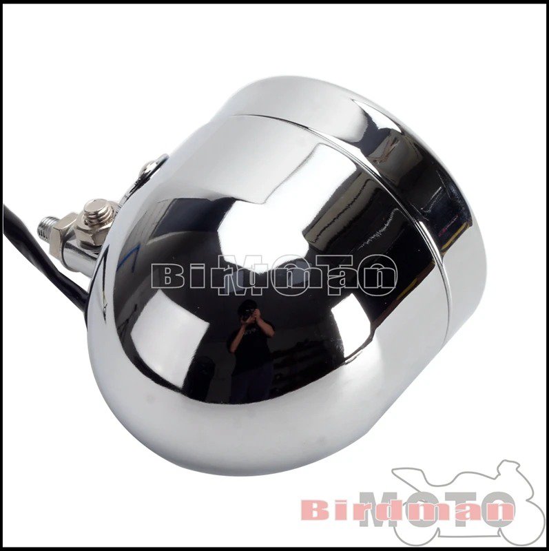 並行輸入品】 汎用 オートバイ ヘッドライト レトロ 3.5インチ 12V