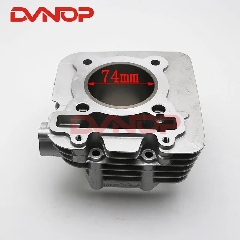 【並行輸入品】 ボアサイズ std 74mm エアシリンダーブロック ピストンリングキット yaha ys250 ybr250 2007 2009 xt250 xtz250 1yb 2013-2015の画像