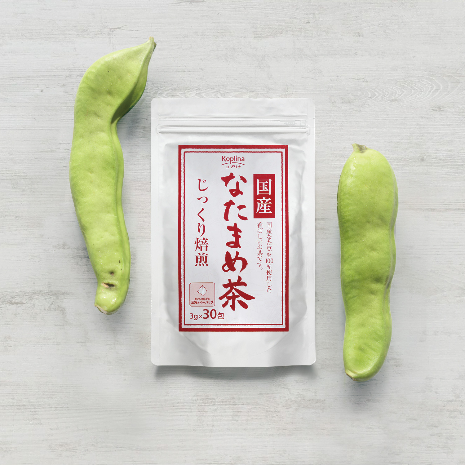 Amazon | 色彩農園 国産 なた豆茶 ティーバッグ 3g×30包 刀豆茶