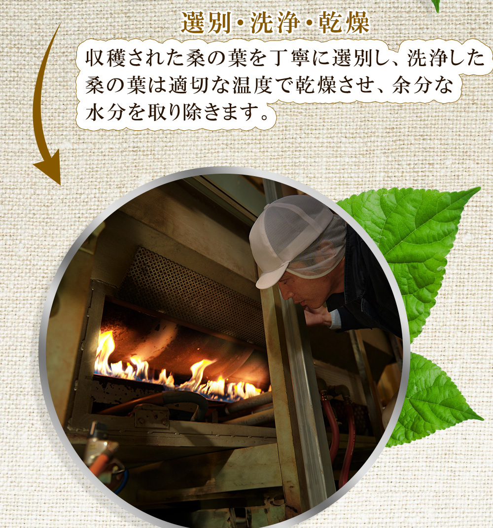 直火焙煎へのこだわり/全工程国内