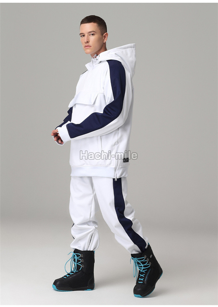 スノーボードウェア 上下セット スキーウェア メンズ レディース パーカー パンツ 配色 おしゃれ スノーボード ジェンダーレス スノーボードウェア 上下セット スキーウェア メンズ レディース パーカー パンツ 配色 おしゃれ