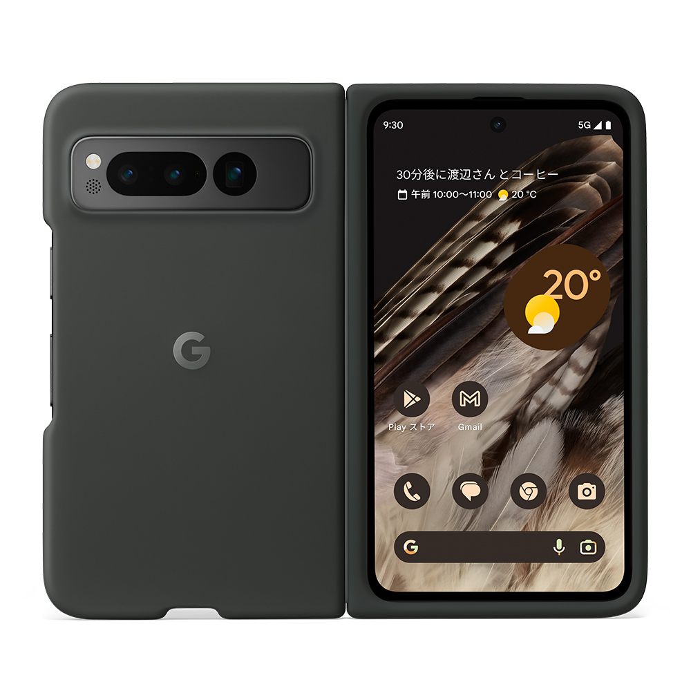 Google Pixel Fold 256GB + 純正ケース Pixel9 Pro Fold純正ケースレビュー！高級感ある手触りで満足