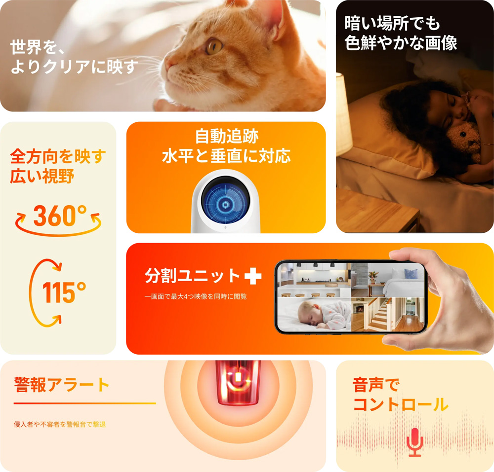 SwitchBot 見守りカメラ Plus 3MP　4個セット SwitchBot スマート見守りカメラ Plus 5MP – SwitchBot (スイッチボット)