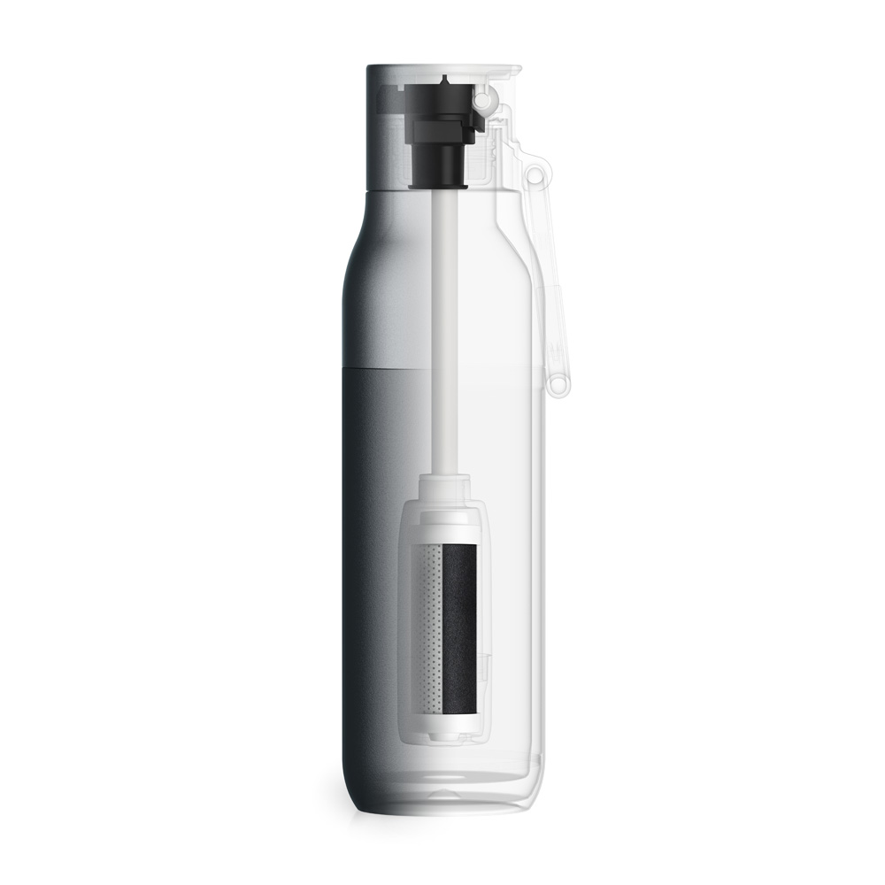 LARQ ラーク Bottle Filtered ボトル フィルタード 500ml 浄水フィルター付きウォーターボトル 保冷＆保温（魔法ビン）鉛 塩素など 有害物質除去機能｜ymobileselection｜18