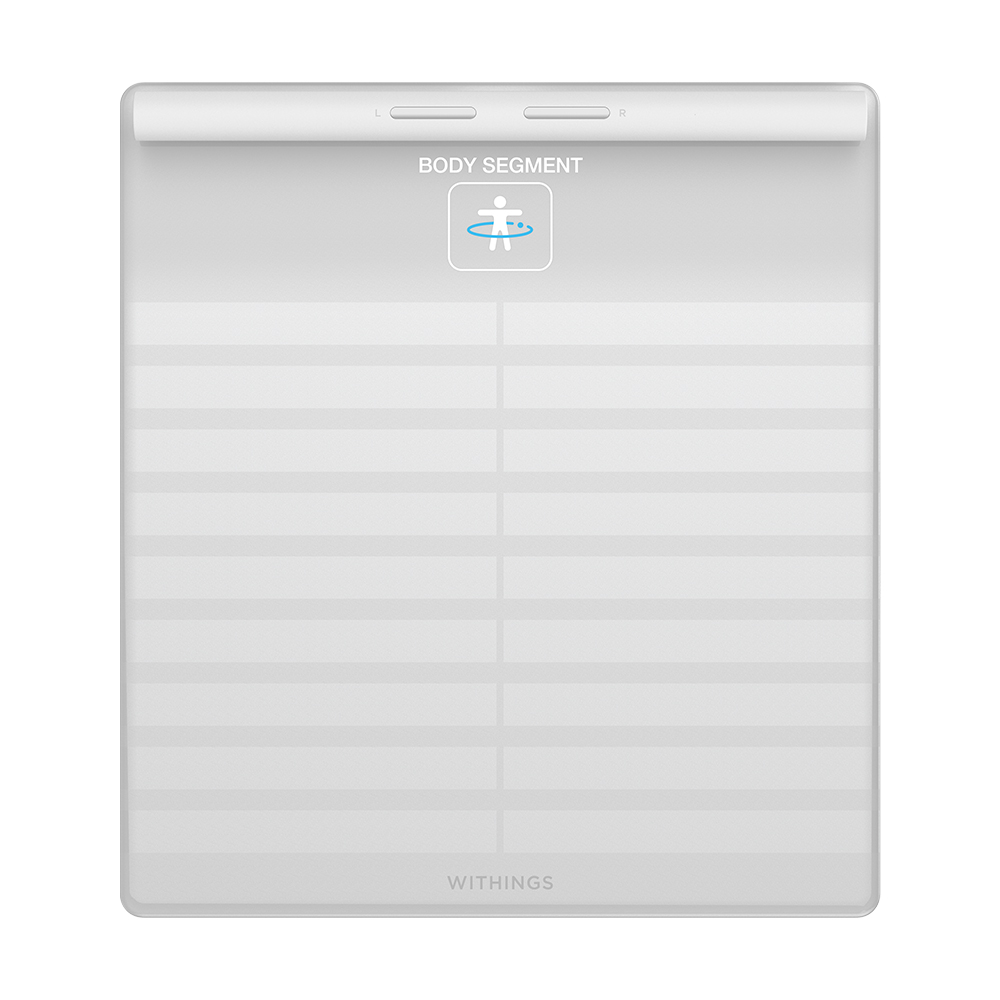Withings Withings Body Segment ブラック／ホワイト スマート体重計