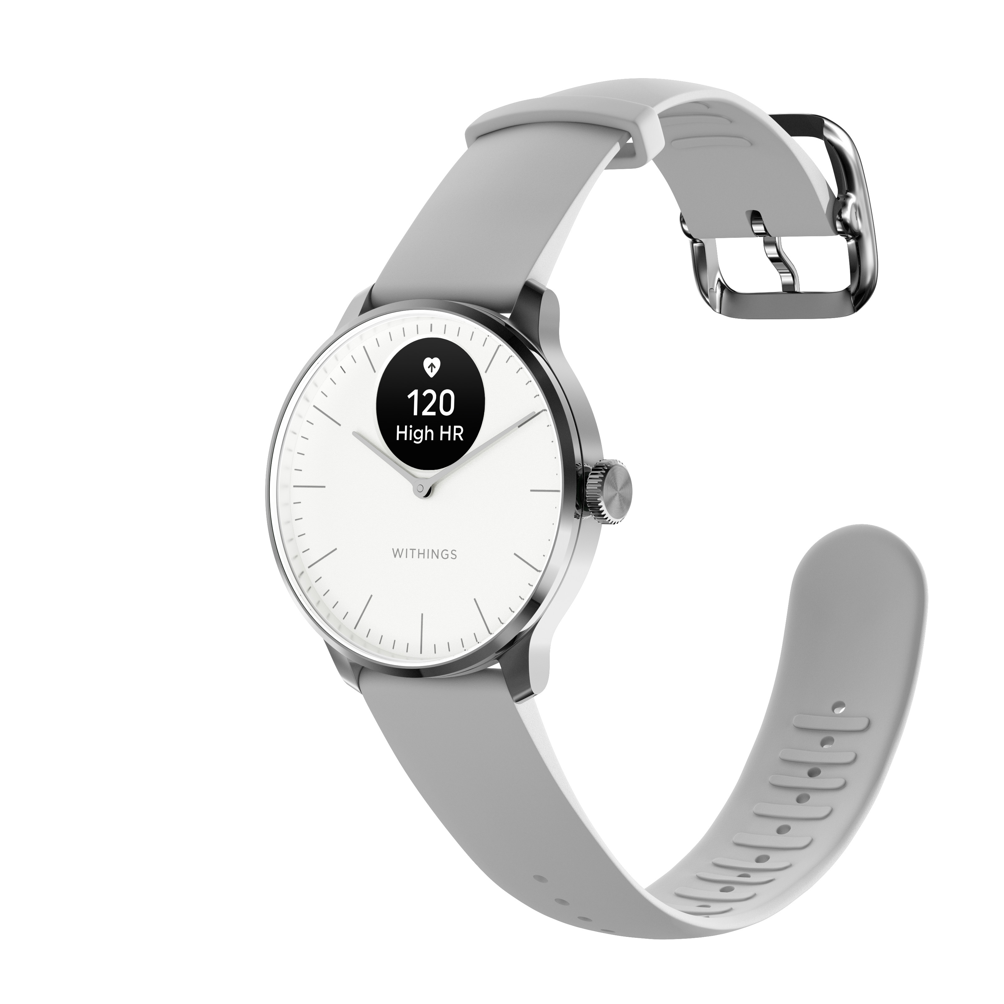 Withings スマートウォッチ Withings ScanWatch Light 1回の充電で最大