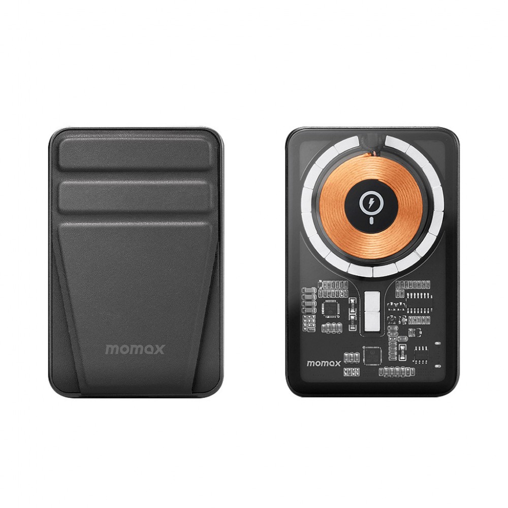 momax Q.MAG POWER 5000mAh ワイヤレスモバイルバッテリー MOMAX モーマックス Q.Mag Power マグネット式ワイヤレス