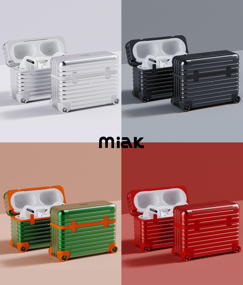 あみ2ケース miak （ミアック）キャリーケース for AirPods Pro (第2/第1世代