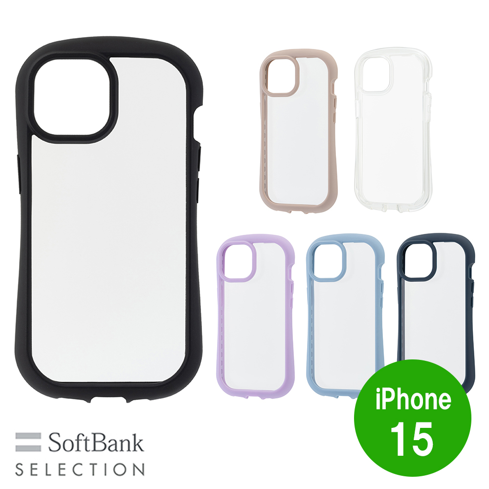 SoftBank SELECTION Play in Case for iPhone 15 耐衝撃 iPhoneケース