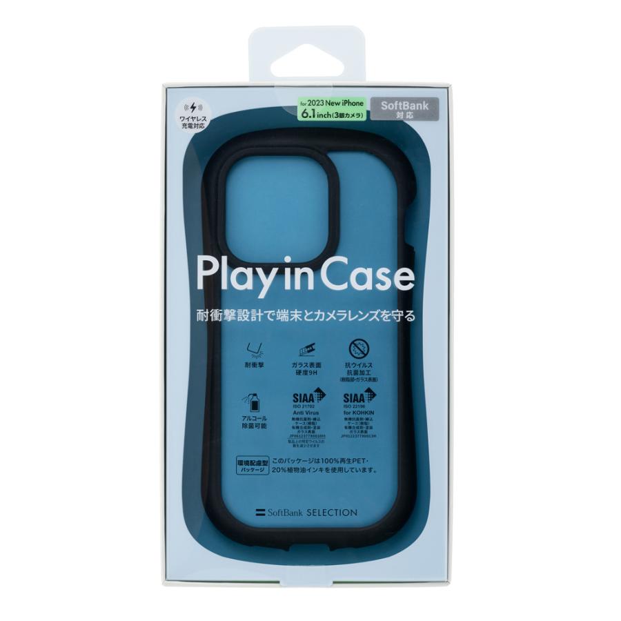 SoftBank SELECTION Play in Case for iPhone 15 Pro 耐衝撃 iPhoneケースSB-I016-HYAH/CL｜ymobileselection｜09