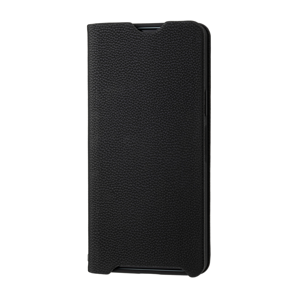 SoftBank SELECTION 耐衝撃 抗ウイルス 抗菌 Stand Flip for Xperia 10 VI / ブラック SB-A074-SDFB/BK カードポケット スタンド機能 ストラップホール付き | SoftBank SELECTION | 01