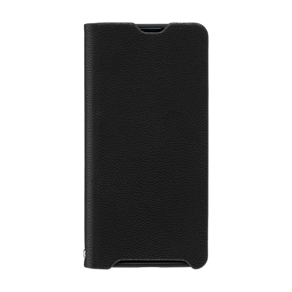 SoftBank SELECTION 耐衝撃 抗ウイルス 抗菌 Stand Flip for Xperia 10 VI / ブラック SB-A074-SDFB/BK カードポケット スタンド機能 ストラップホール付き | SoftBank SELECTION | 02