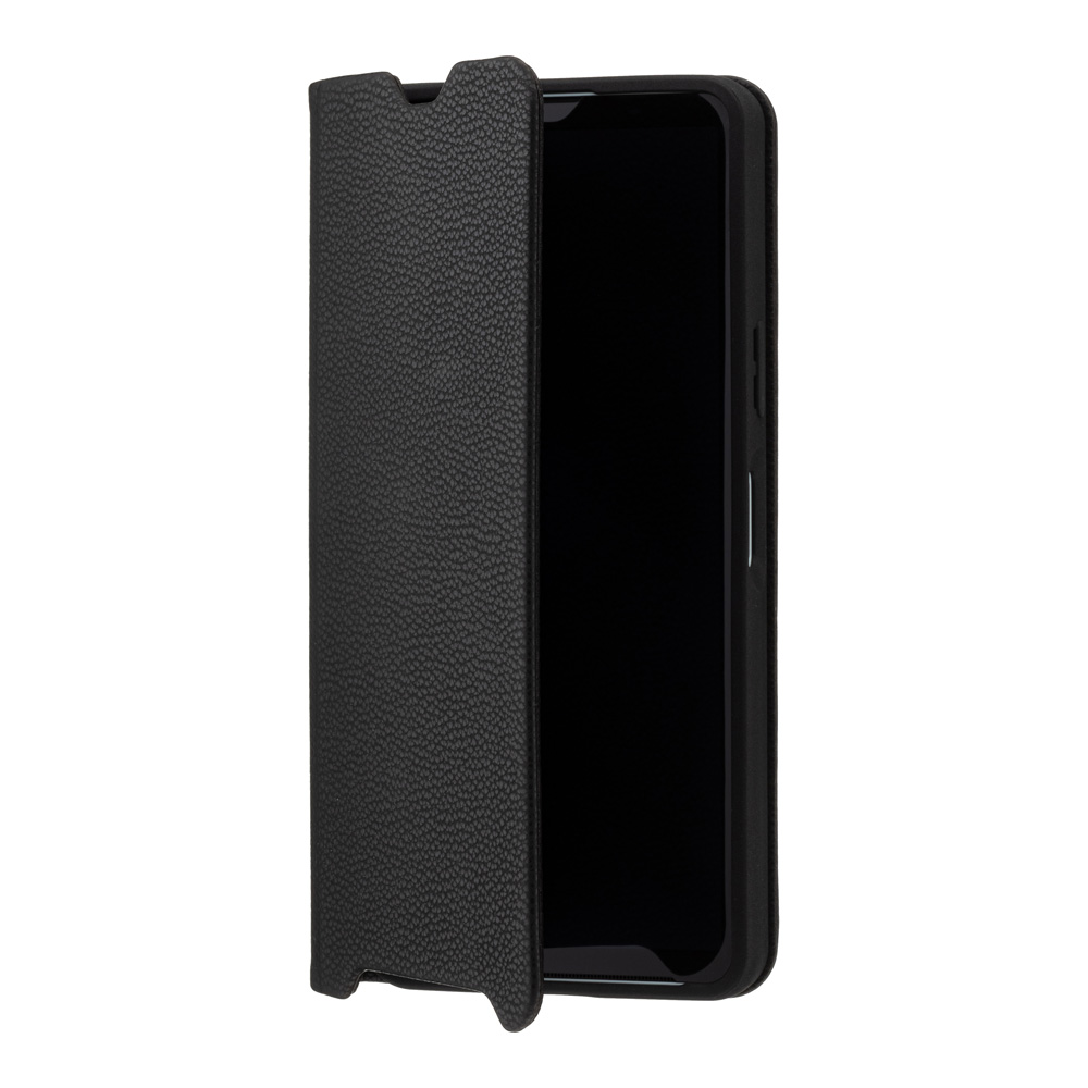 SoftBank SELECTION 耐衝撃 抗ウイルス 抗菌 Stand Flip for Xperia 10 VI / ブラック SB-A074-SDFB/BK カードポケット スタンド機能 ストラップホール付き | SoftBank SELECTION | 06
