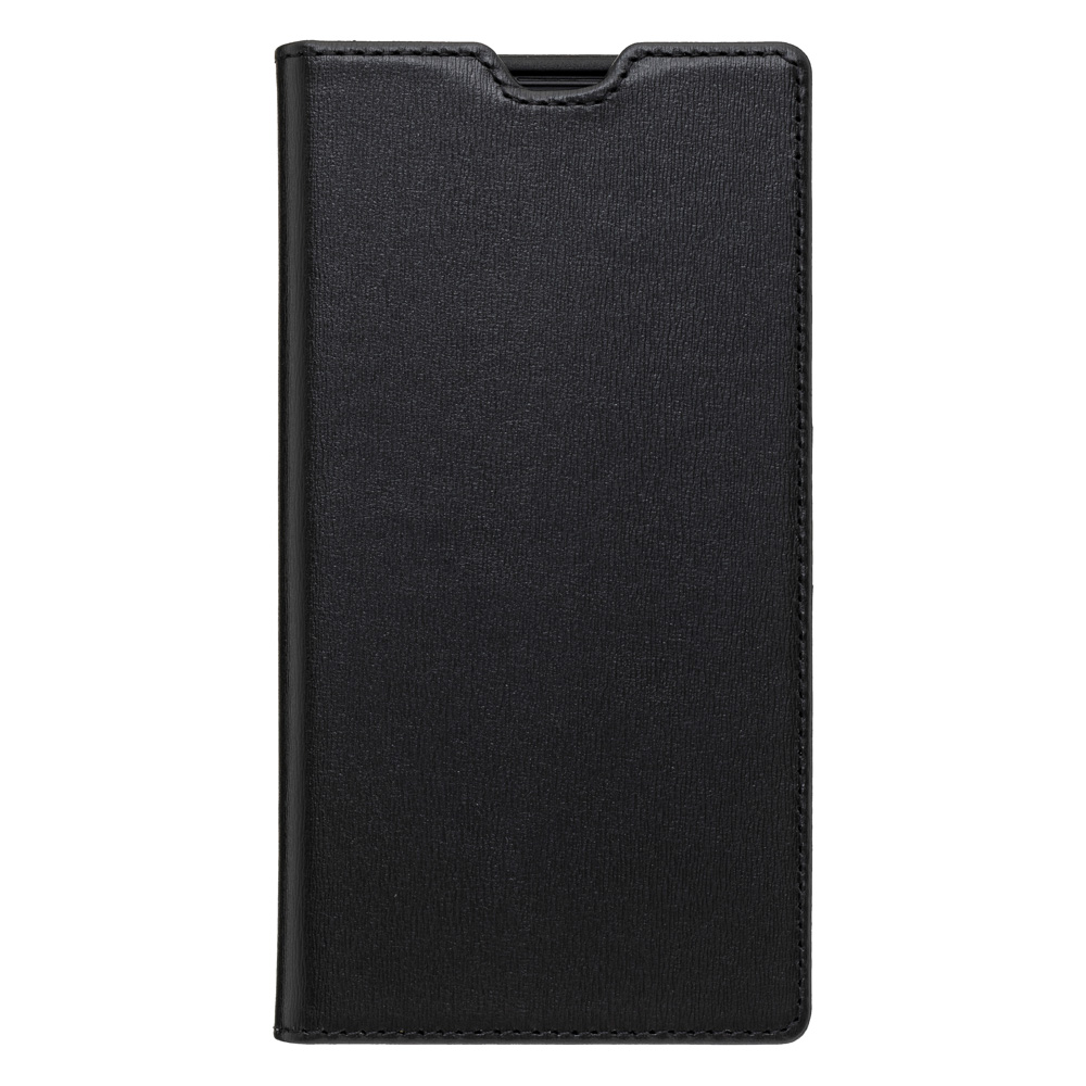 SoftBank SELECTION Leather Flip for iPhnoe 16 Pro ブラック 手帳型 カードポケット 本革 SB-I020-FPLS/BK | SoftBank SELECTION | 01
